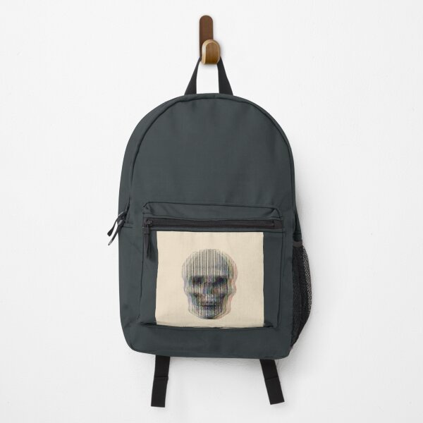 Item preview, Glitch Skull with Vertical Scanlines | Digital Human Distortions designed and sold by MikZviagin.