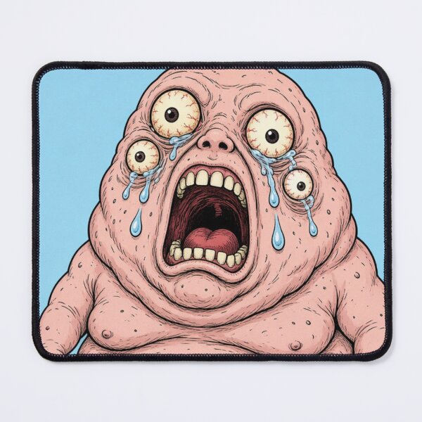 Item preview, Grotesque Crying Baby Monster Horror Cartoon designed and sold by lapart.