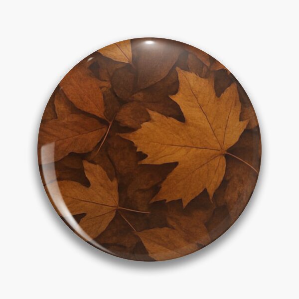 Item preview, Rusty Brown Autumn Maple Leaves Texture — Warm Fall Foliage Pattern designed and sold by LYAN-STORE.