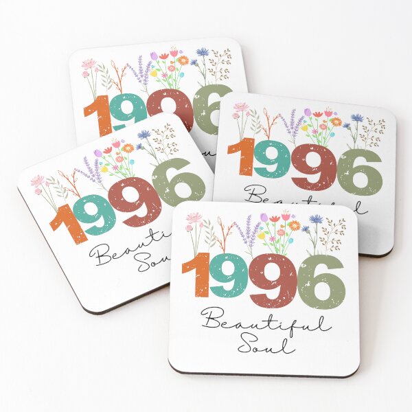 Item preview, 1996 Floral Beautiful Soul Birthday Design designed and sold by FlareCraftStudio.