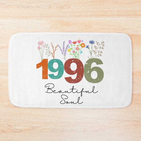 Item preview, 1996 Floral Beautiful Soul Birthday Design designed and sold by FlareCraftStudio.