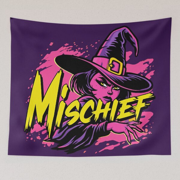 Item preview, Halloween Mischief Witch designed and sold by RichardRags.