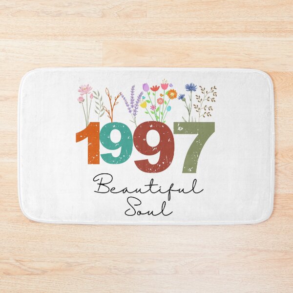 Item preview, 1997 Floral Beautiful Soul Birthday Design designed and sold by FlareCraftStudio.
