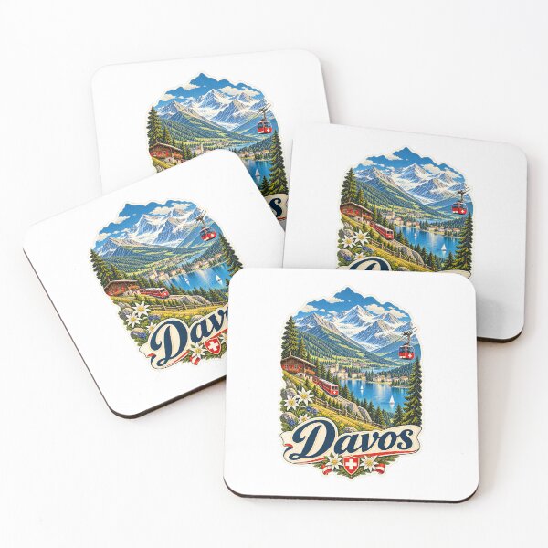 Item preview, Davos, Switzerland, Mountains designed and sold by M4nulas.