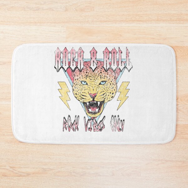 Item preview, Rock Roll Leopard Lightning Bolt Graphic Art designed and sold by The secret storage room.