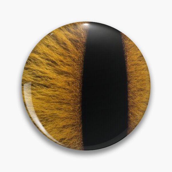 Item preview, Golden Yellow Cat Eye Macro — Wild Feline Iris Photography designed and sold by LYAN-STORE.