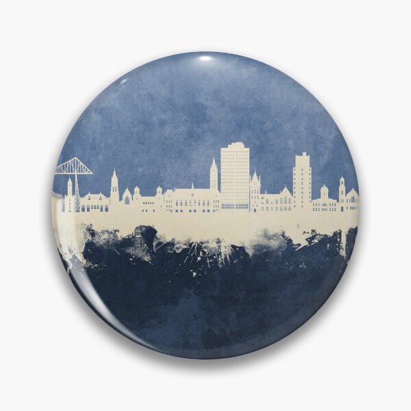 Item preview, Middlesbrough England Skyline designed and sold by ArtPrints.