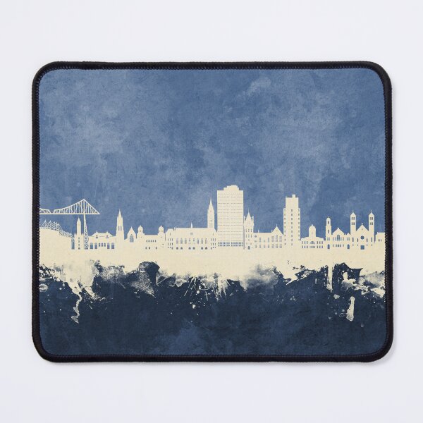 Item preview, Middlesbrough England Skyline designed and sold by ArtPrints.