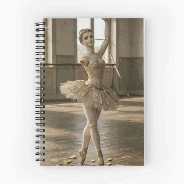 Item preview, Vintage Porcelain Ballerina Dancing in Abandoned Studio designed and sold by EverHaldeR.