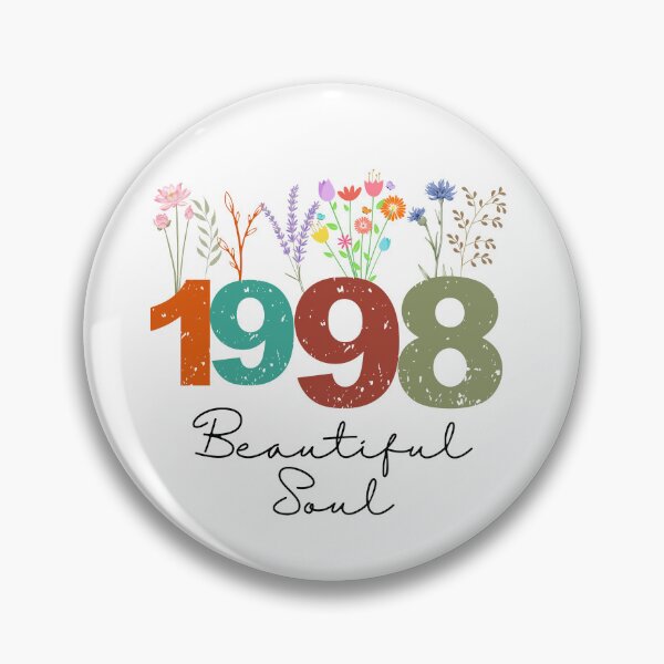Item preview, 1998 Floral Beautiful Soul Birthday Design designed and sold by FlareCraftStudio.