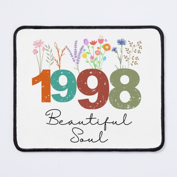 Item preview, 1998 Floral Beautiful Soul Birthday Design designed and sold by FlareCraftStudio.