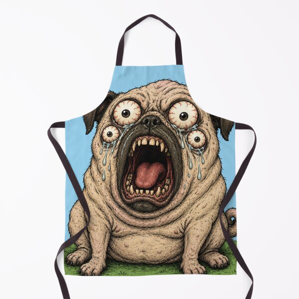 Item preview, Grotesque Crying Dog Monster Horror Cartoon designed and sold by lapart.