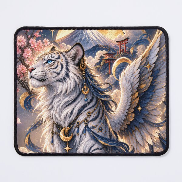 Item preview, Celestial White Tiger of Fuji designed and sold by Best-Kept.