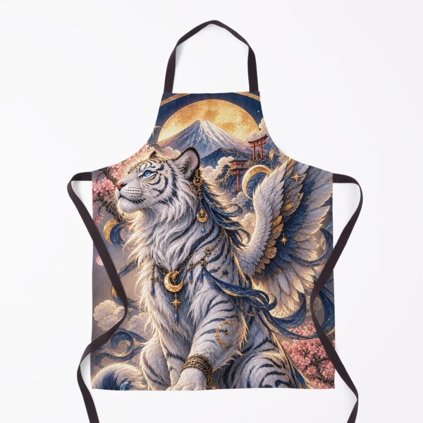 Item preview, Celestial White Tiger of Fuji designed and sold by Best-Kept.