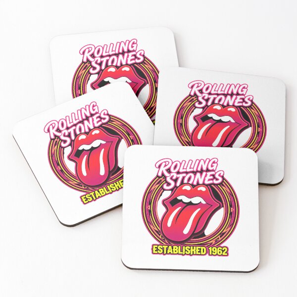 Item preview, Rolling Stones Established 1962 Neon Circle designed and sold by ShelleySkinn.