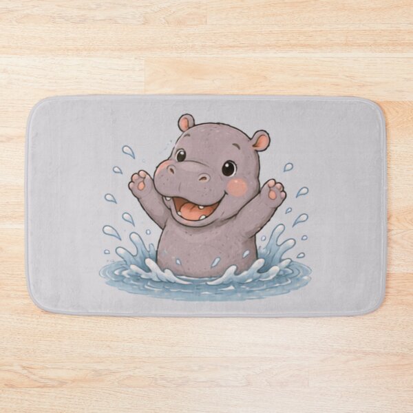 Item preview, Splash Day Hippo designed and sold by MellowMunchkins.