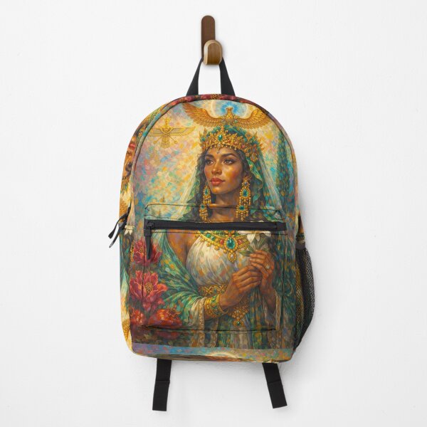 Item preview, Ameretat Painting – Zoroastrianism and the Goddess of Immortality designed and sold by GalleryKauffeld.