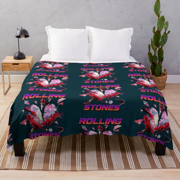 Item preview, Rolling Stones Abstract Crystal Heart Graphic designed and sold by ShelleySkinn.