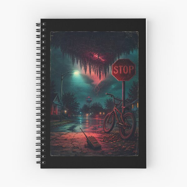 Item preview, Hawkins 1985 Retro Horror Tee | Upside Down Small Town 80s Sci-Fi Aesthetic designed and sold by Fanverse Merchandise.