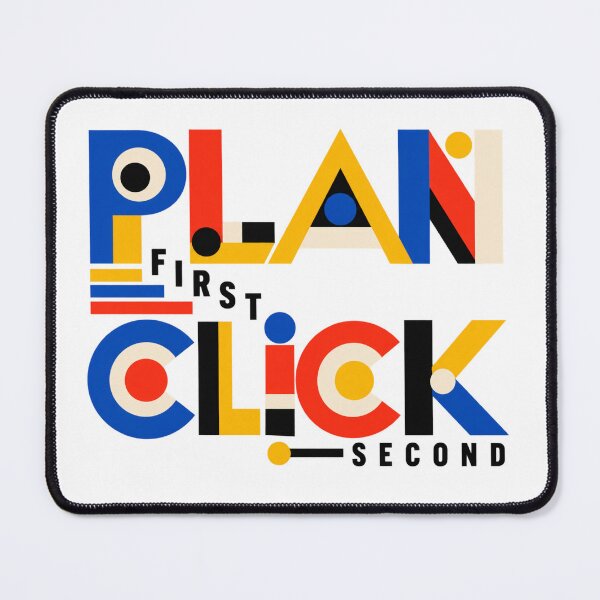 Item preview, Plan First Click Second Trading Design designed and sold by VolatilityEdge.