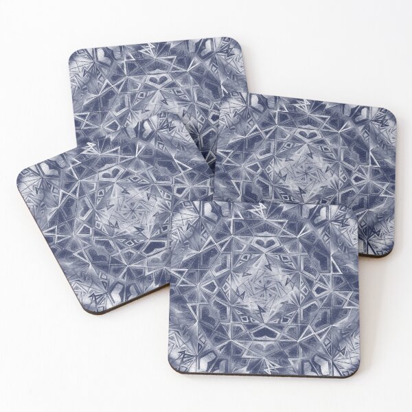 Item preview, Dark Blue Fractal World  designed and sold by Cveti Dinkova.