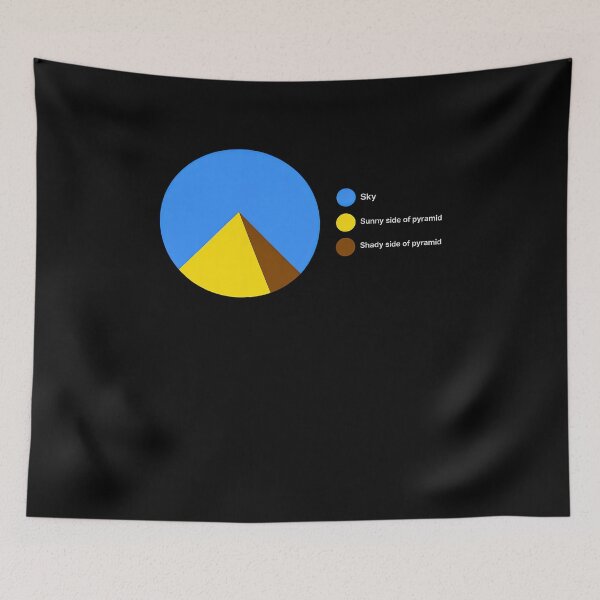 Item preview, Geometry Pyramid With Sunny and Shady Sides designed and sold by elderberry.