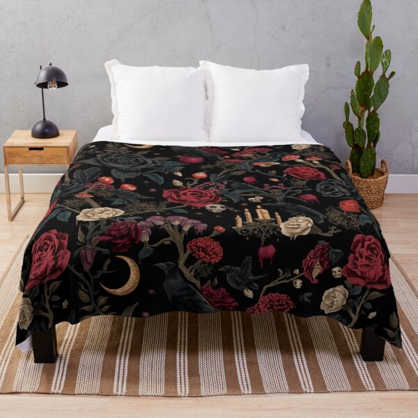 Item preview, Dark Roses Pattern designed and sold by DuliDoodles.