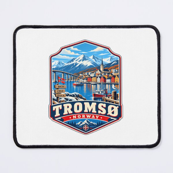 Item preview, Tromsø Norway Arctic Circle Travel Souvenir Destination designed and sold by Simsimah26Parks.