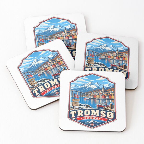 Item preview, Tromsø Norway Arctic Circle Travel Souvenir Destination designed and sold by Simsimah26Parks.