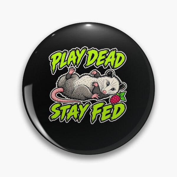 Item preview, Funny Funny Opossum Survival Pun Humor Art designed and sold by elderberry.