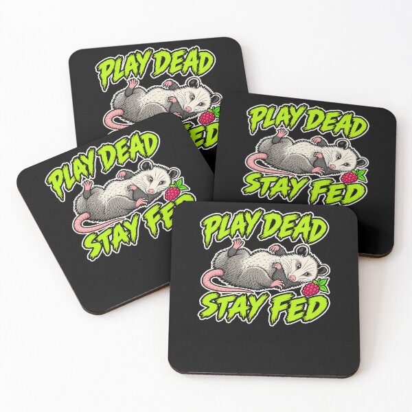 Item preview, Funny Funny Opossum Survival Pun Humor Art designed and sold by elderberry.