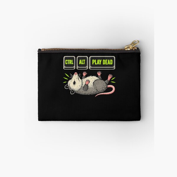Item preview, Funny Dead Pretending Opossum Keyboard Joke Art designed and sold by elderberry.