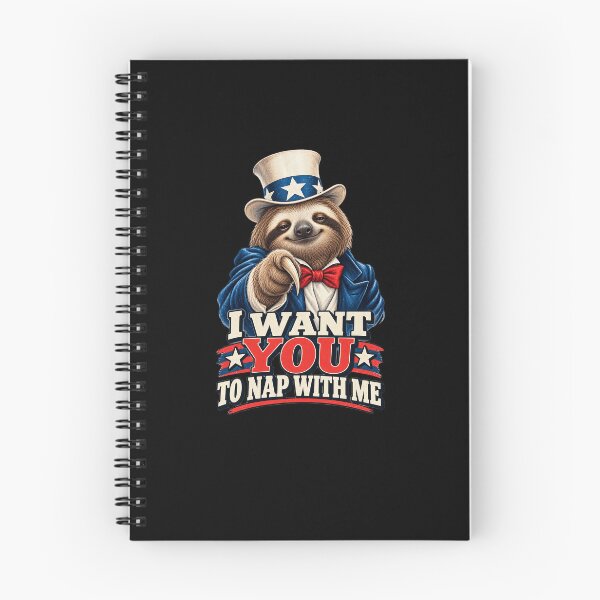 Item preview, Funny I Want You To Nap Patriotic Sloth Art designed and sold by elderberry.