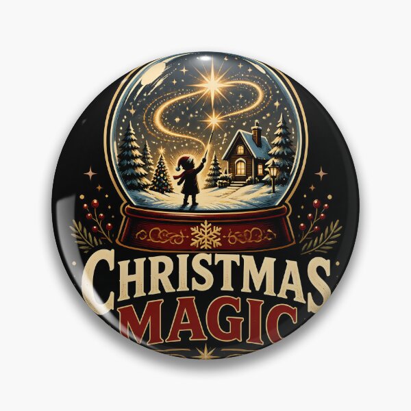Item preview, Christmas Magic Signature Symbol Christmas Design designed and sold by OliviaHayesArt.