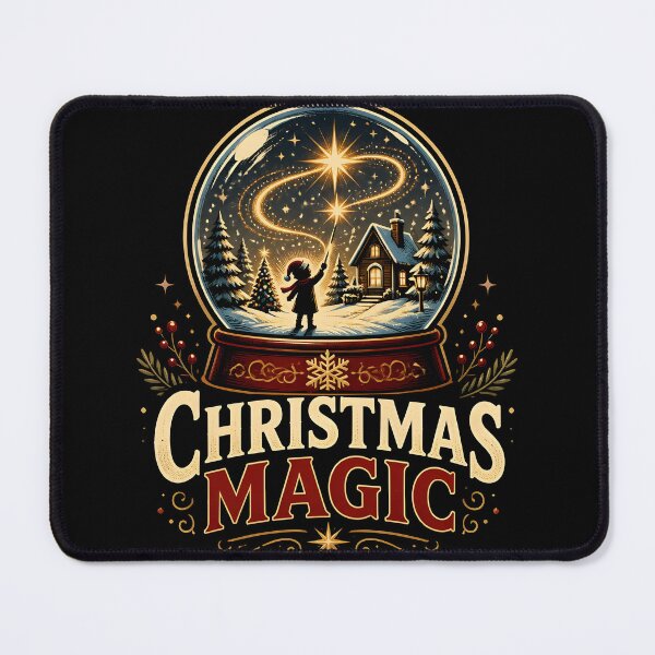Item preview, Christmas Magic Signature Symbol Christmas Design designed and sold by OliviaHayesArt.