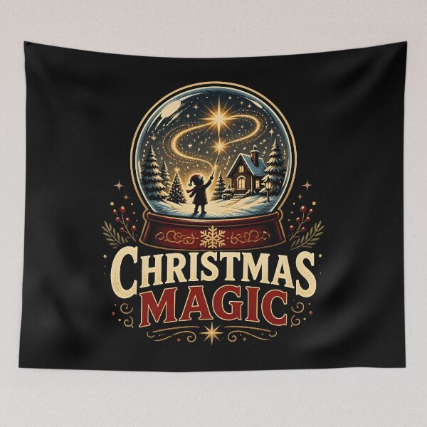Item preview, Christmas Magic Signature Symbol Christmas Design designed and sold by OliviaHayesArt.