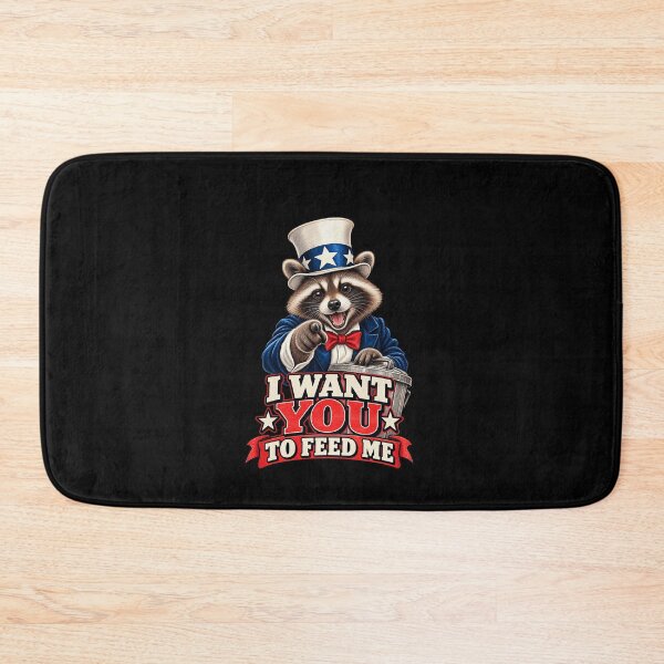 Item preview, Raccoon Recruitment Poster Says I Want You To Feed Me designed and sold by elderberry.