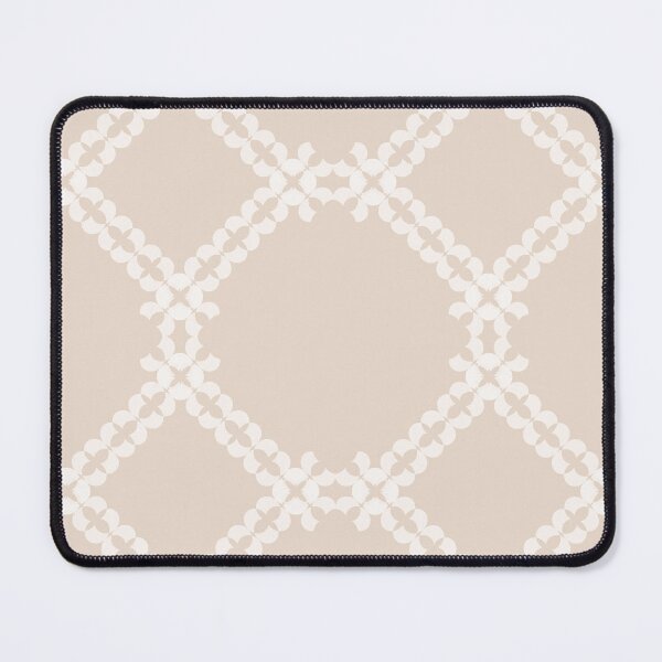 Item preview, Large Argyle Trellis Pattern in Warm Neutral Beige designed and sold by NATHA PALETTE.