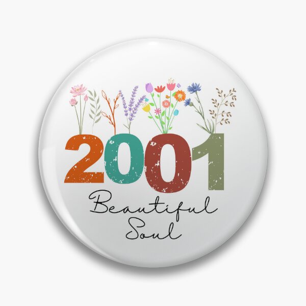Item preview, 2001 Floral Beautiful Soul Birthday Design designed and sold by FlareCraftStudio.