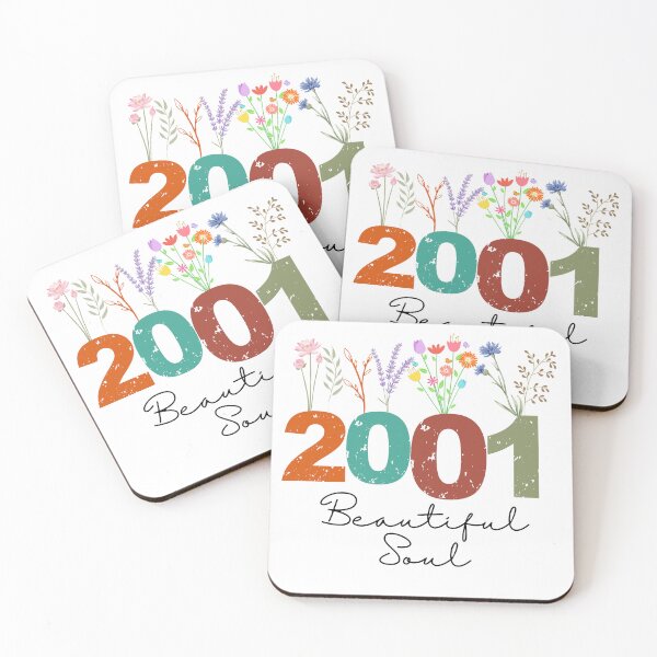 Item preview, 2001 Floral Beautiful Soul Birthday Design designed and sold by FlareCraftStudio.