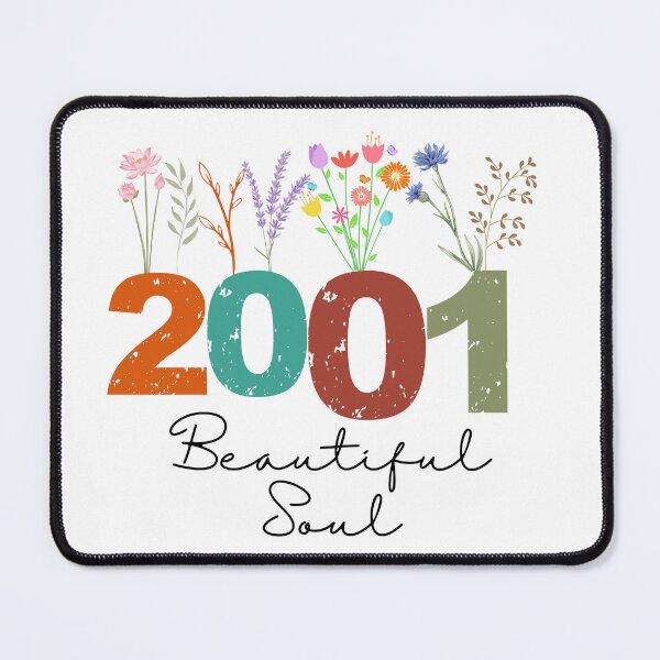 Item preview, 2001 Floral Beautiful Soul Birthday Design designed and sold by FlareCraftStudio.