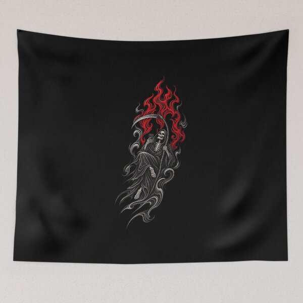 Item preview, Funny Halloween Grim Reaper Smartphone Phone Scrolling Humor Art designed and sold by elderberry.
