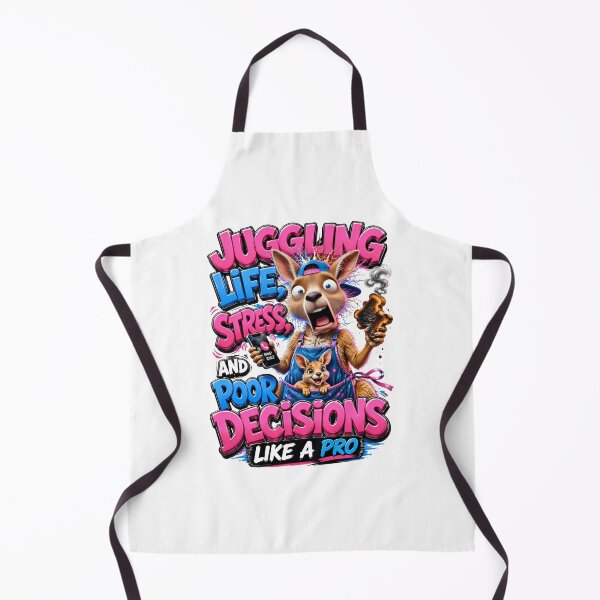 Item preview, Juggling Life Stress And Poor Decisions Like A Pro Kangaroo designed and sold by Sovereign Supply Co..
