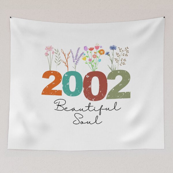 Item preview, 2002 Floral Beautiful Soul Birthday Design designed and sold by FlareCraftStudio.
