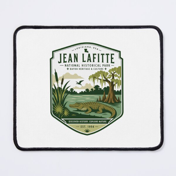 Item preview, Jean Lafitte National Historical Park Louisiana USA Bayou Heritage Culture Nature History Travel designed and sold by Simsimah26Parks.