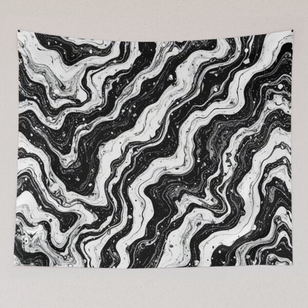 Item preview, Textile structure - no, it's not a zebra - black and white designed and sold by Segasprojects.