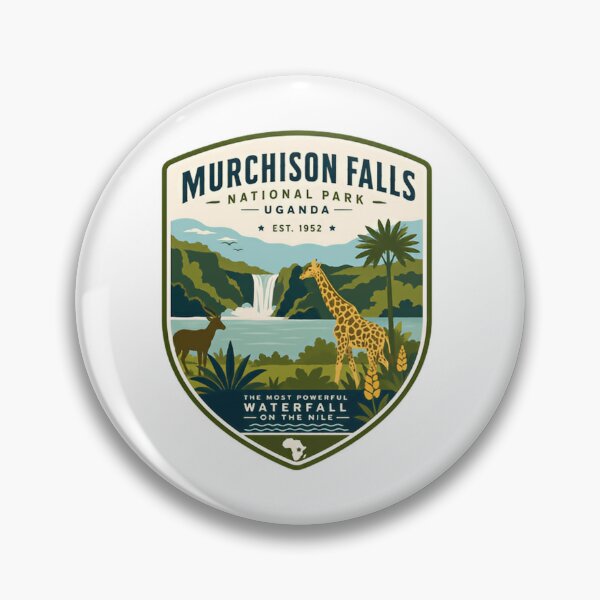 Item preview, Murchison Falls National Park Uganda Est. 1952 The Most Powerful Waterfall On The Nile Travel Safari Explorer designed and sold by Simsimah26Parks.