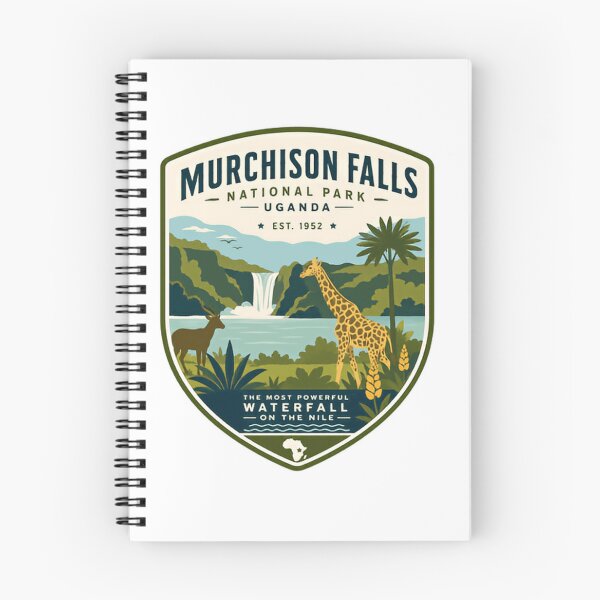 Item preview, Murchison Falls National Park Uganda Est. 1952 The Most Powerful Waterfall On The Nile Travel Safari Explorer designed and sold by Simsimah26Parks.