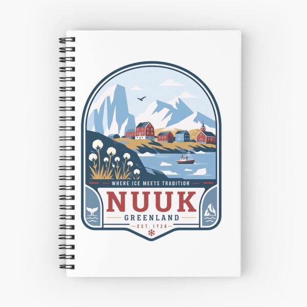 Item preview, Where Ice Meets Tradition Nuk Greenland Est. 1728 Travel Destination Souvenir designed and sold by Simsimah26Parks.