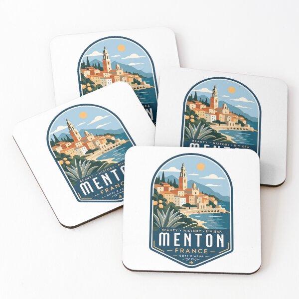 Item preview, Menton France Côte D'Azur Beauty History Riviera Travel Souvenir designed and sold by Simsimah26Parks.